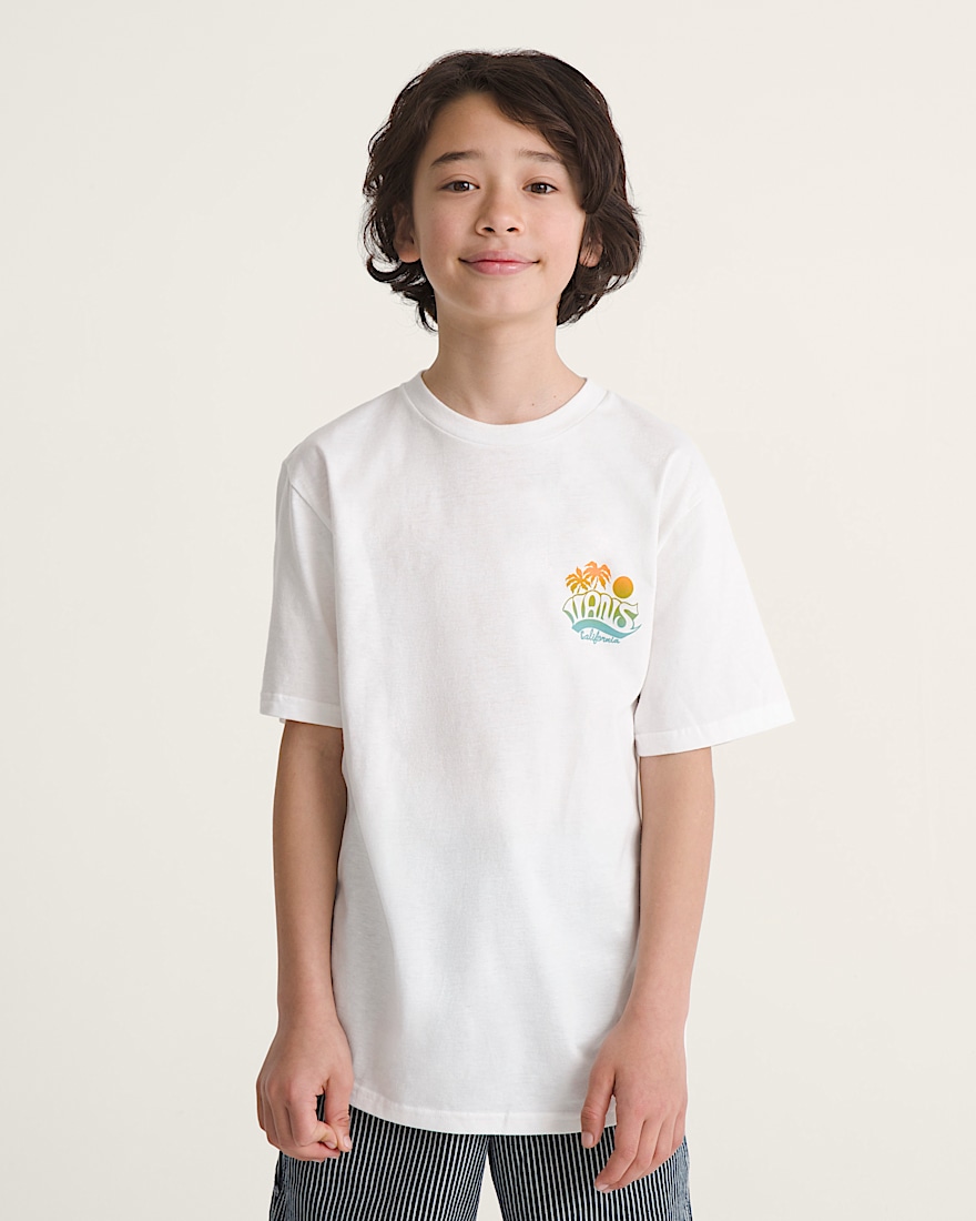 Kids Sea Level TShirt VANS White ALT2