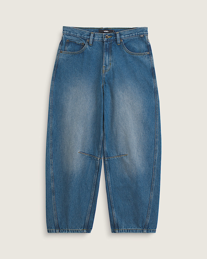 Check5 Mid Rise Barrel Pants VANS Vintage Indigo HERO