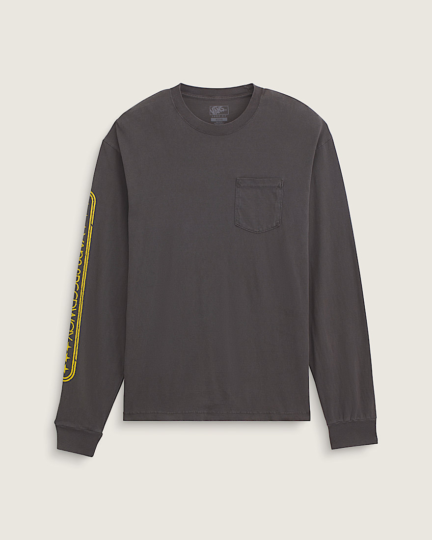 Vans Speedway Long Sleeve TShirt VANS Faded Black ALT1