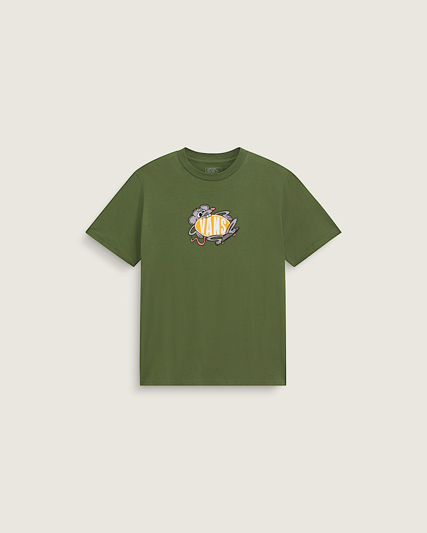 Kids Rad Rodent TShirt VANS Green Balsam HERO