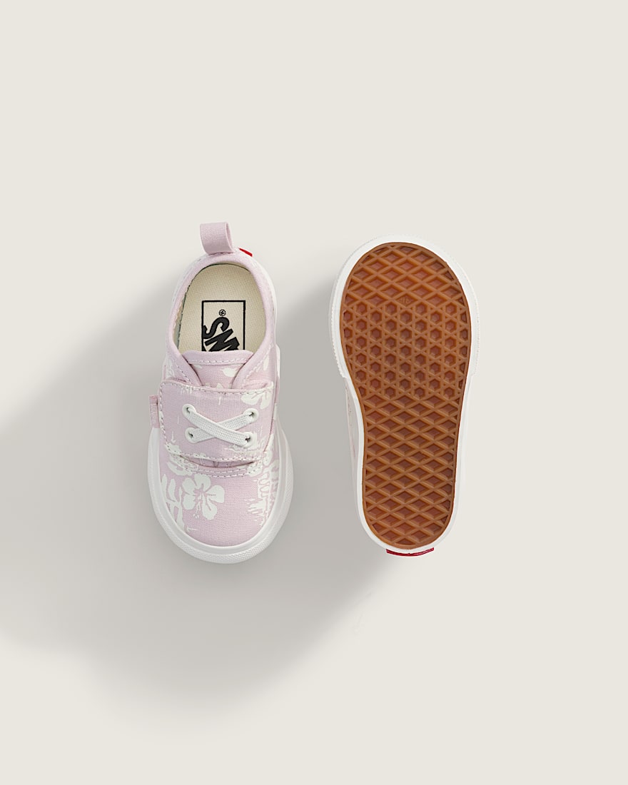 Toddler Authentic Elastic V Shoe VANS Pale Petal Pink ALT2