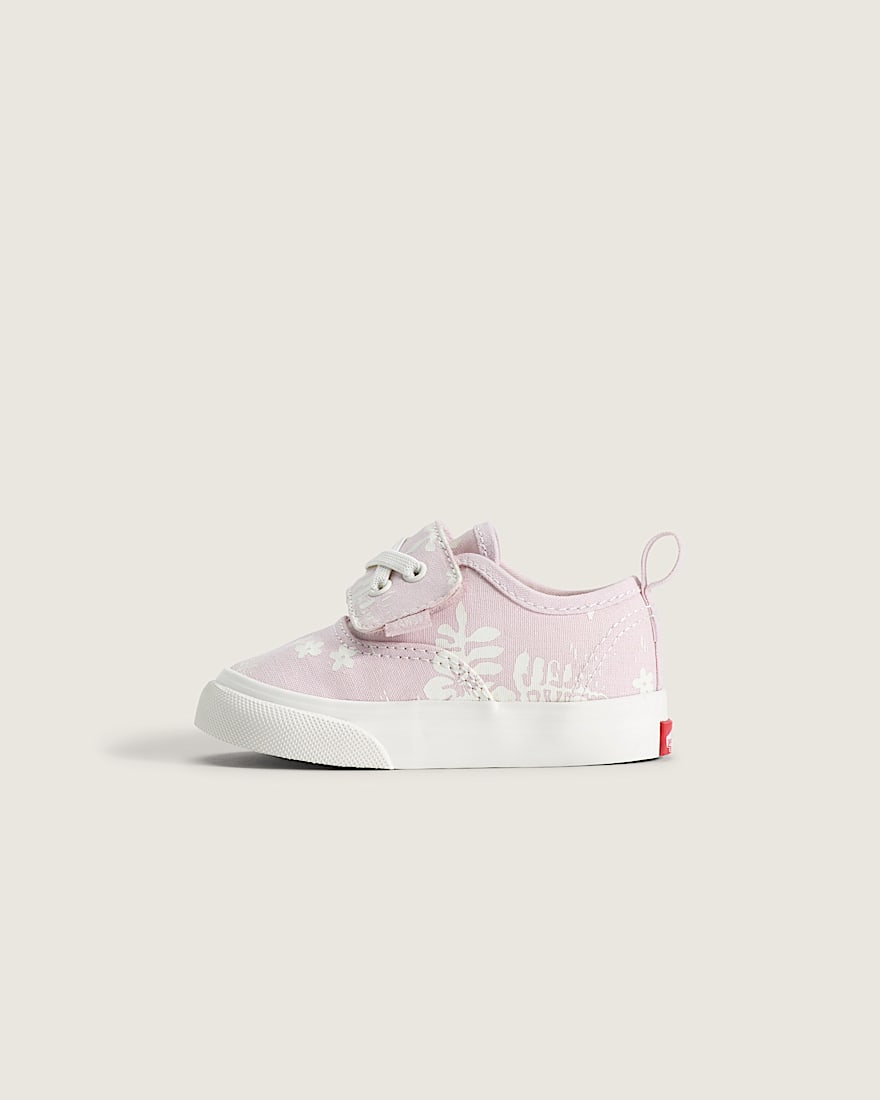 Toddler Authentic Elastic V Shoe VANS Pale Petal Pink HERO
