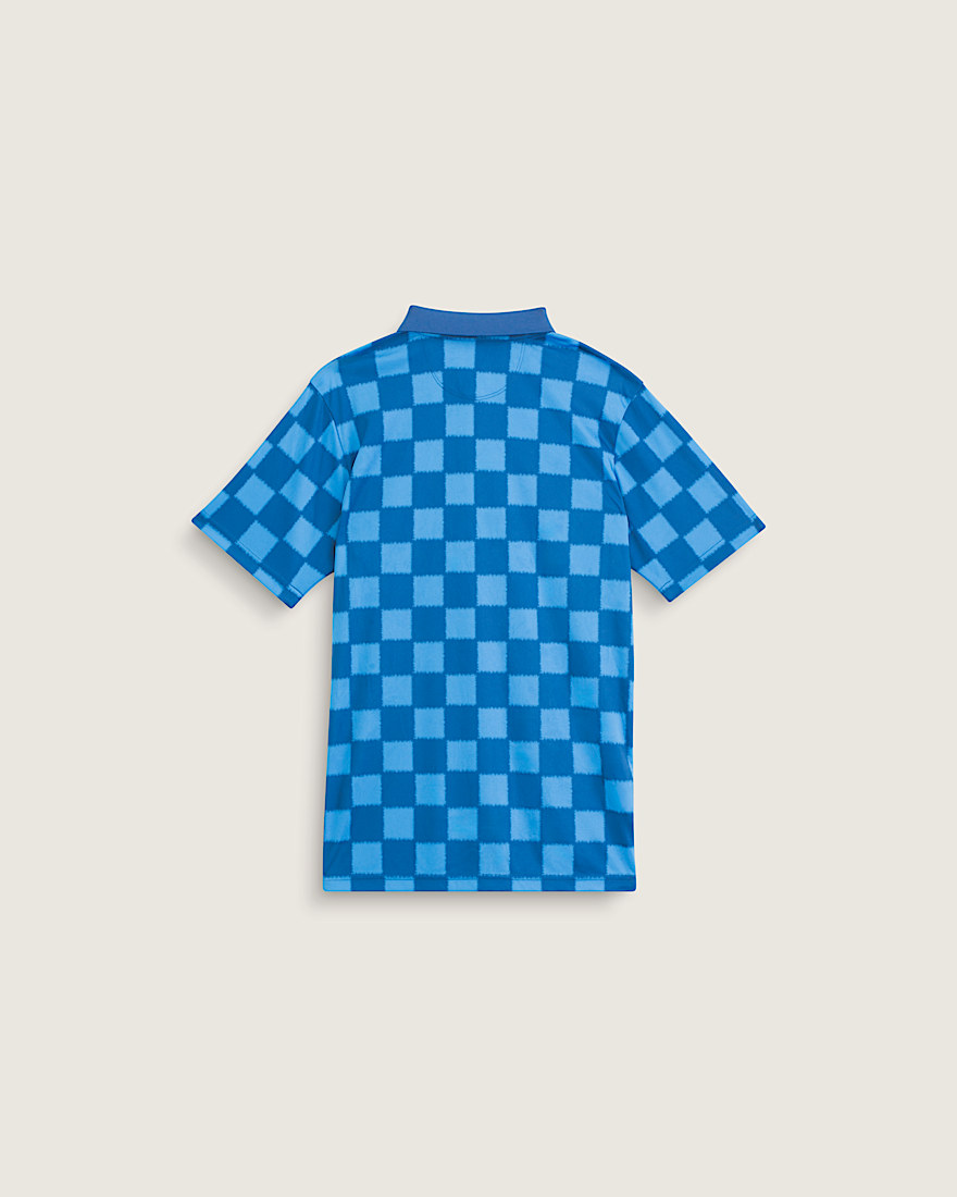 Kids Hat Trick Soccer Jersey VANS True Blue ALT2