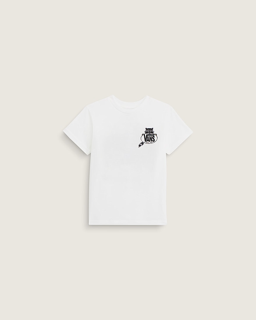 Little Kids Dumpster Raccoon TShirt VANS White ALT1