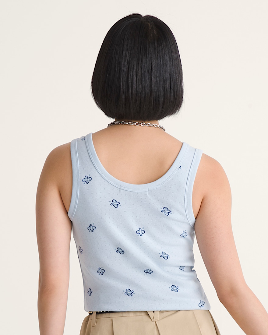 Lilly Printed Tank VANS Soft Slate Blue ALT3