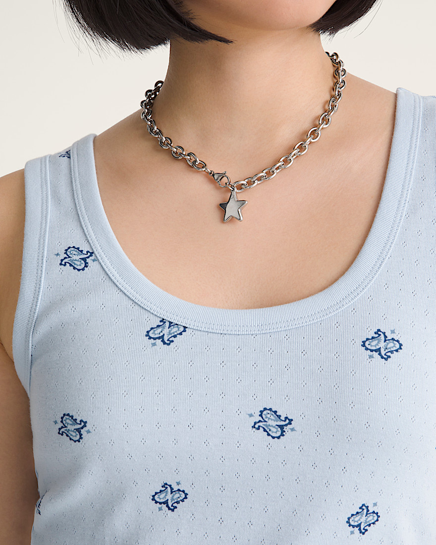 Lilly Printed Tank VANS Soft Slate Blue ALT4
