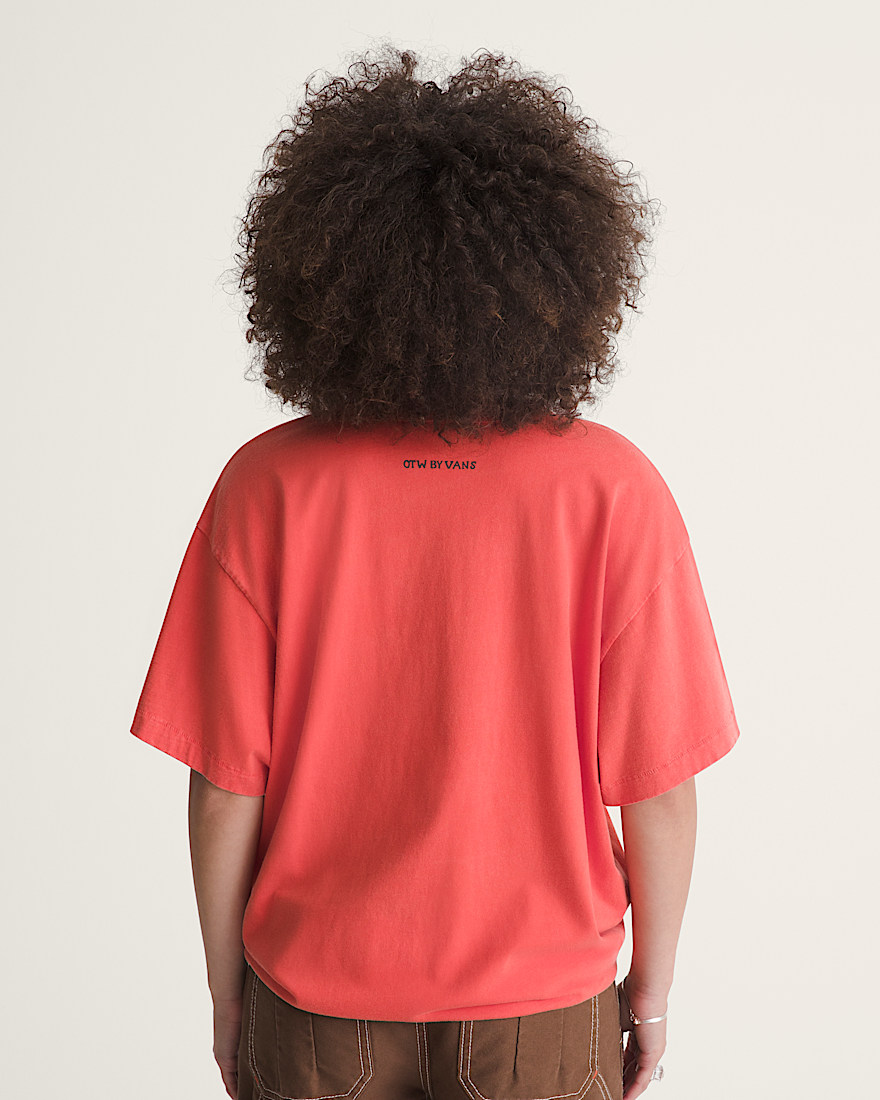 OTW by Vans X Julian Klincewicz Washed Tee Shirt VANS Mandarin Red ALT6