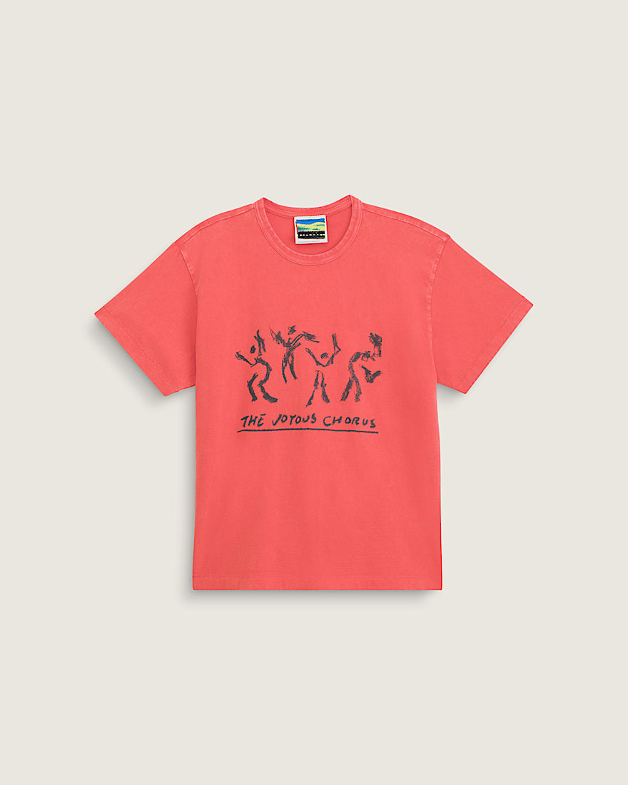 OTW by Vans X Julian Klincewicz Washed Tee Shirt VANS Mandarin Red HERO