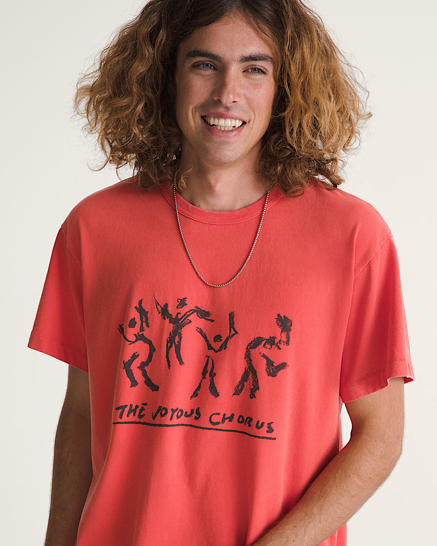 OTW by Vans X Julian Klincewicz Washed Tee Shirt VANS Mandarin Red ALT4