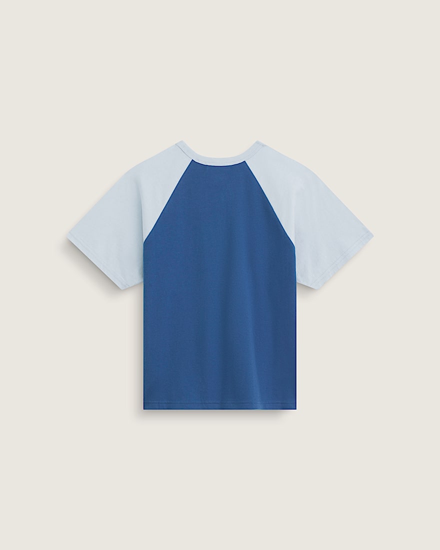Gracie Raglan TShirt VANS True Navy Blue ALT1