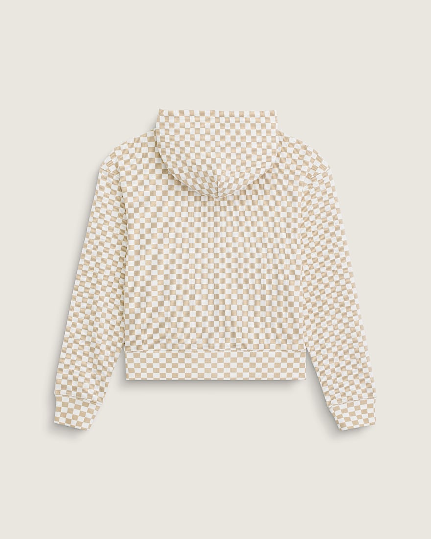 Pierce Shrunken Full Zip VANS Marshmallow White ALT1