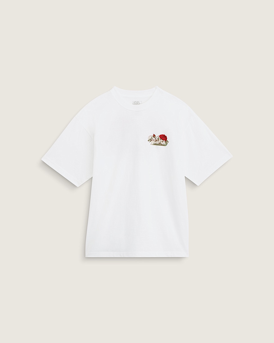 Old Skool Bloom TShirt VANS White ALT1