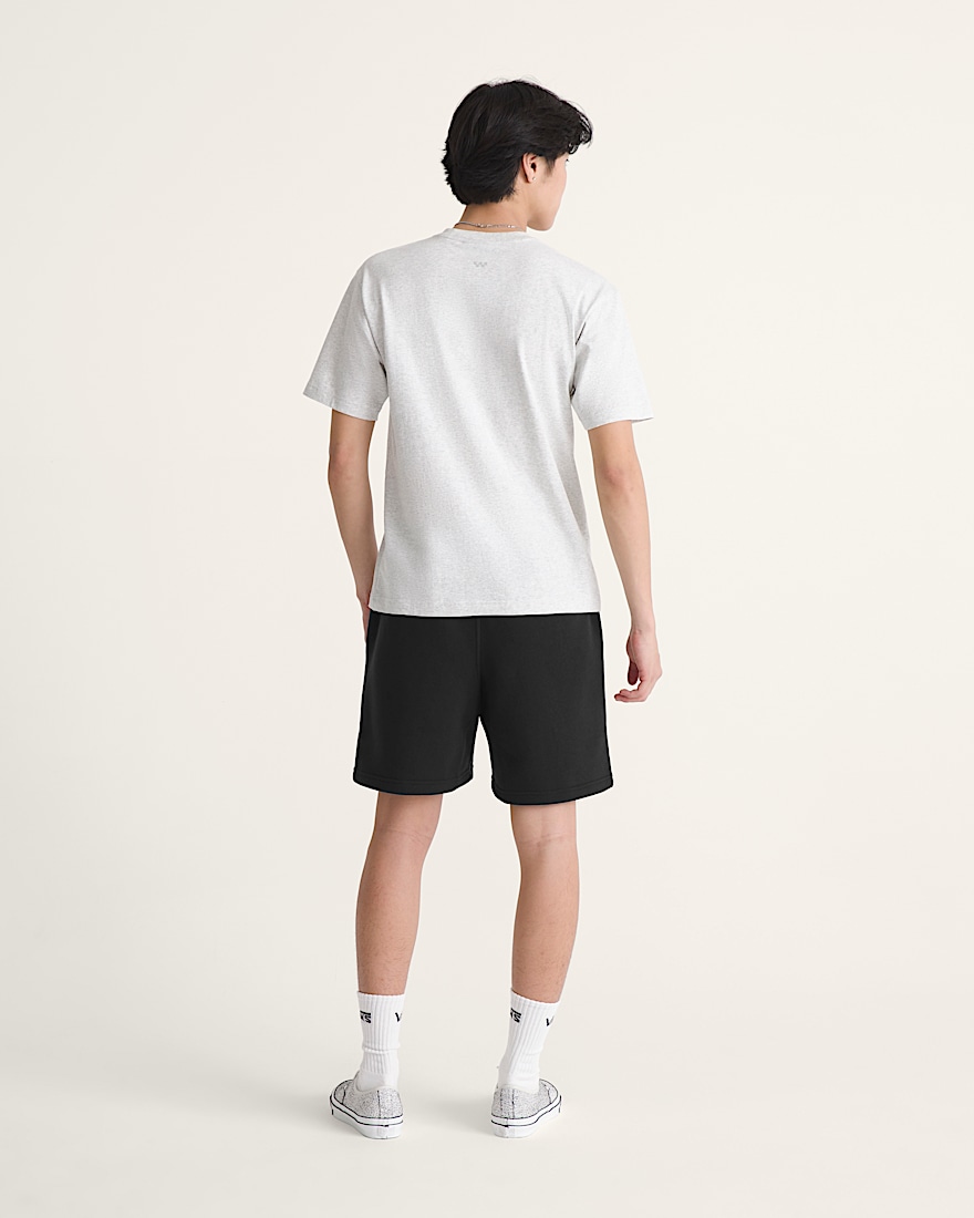 Stretch Logo Fleece Pants VANS Black ALT4