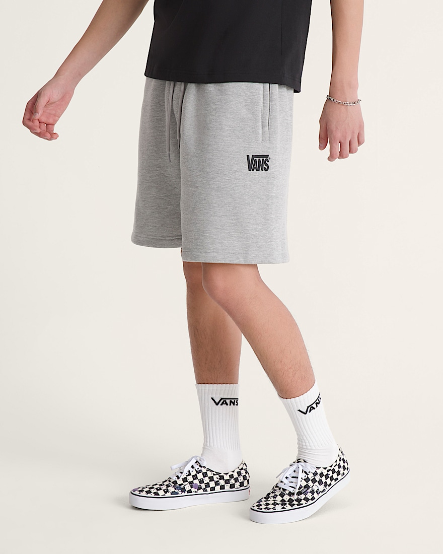 Stretch Logo Fleece Pants VANS Cement Heather Grey ALT5
