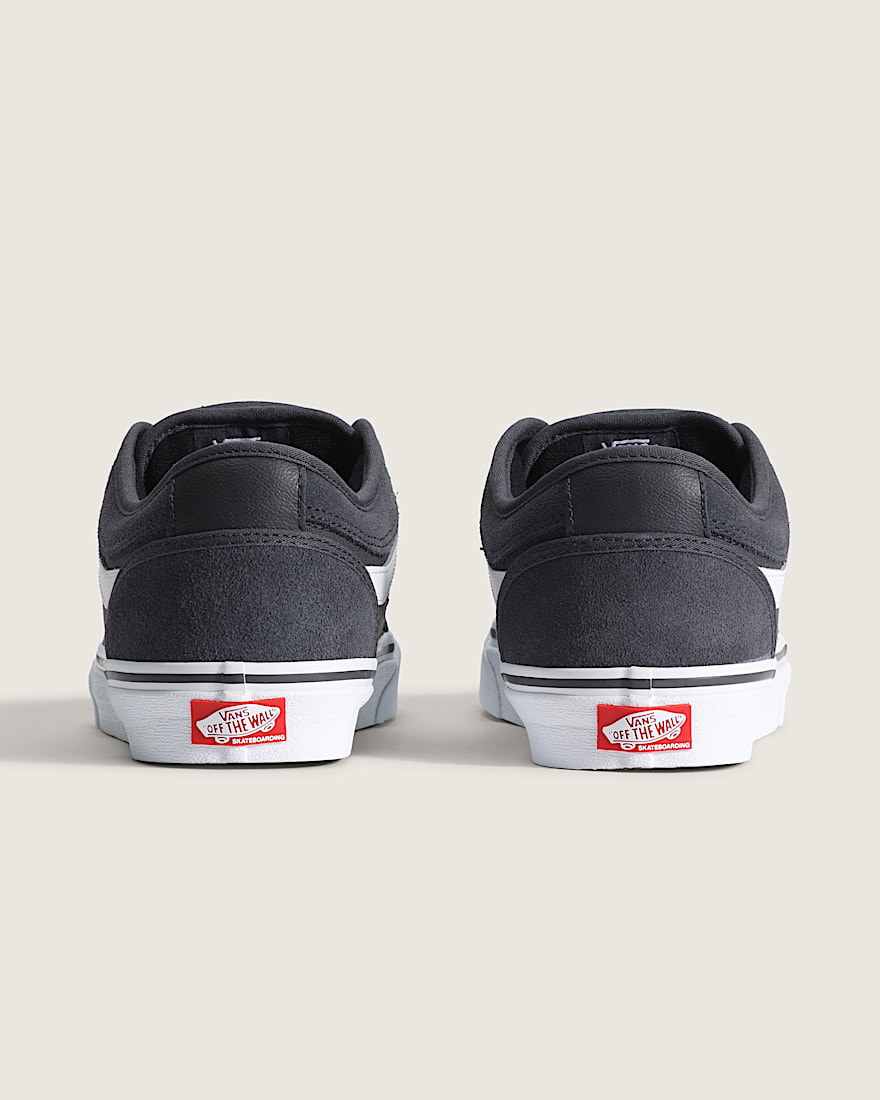 Skate Chukka Low Sidestripe Shoe VANS Charcoal Grey White ALT3