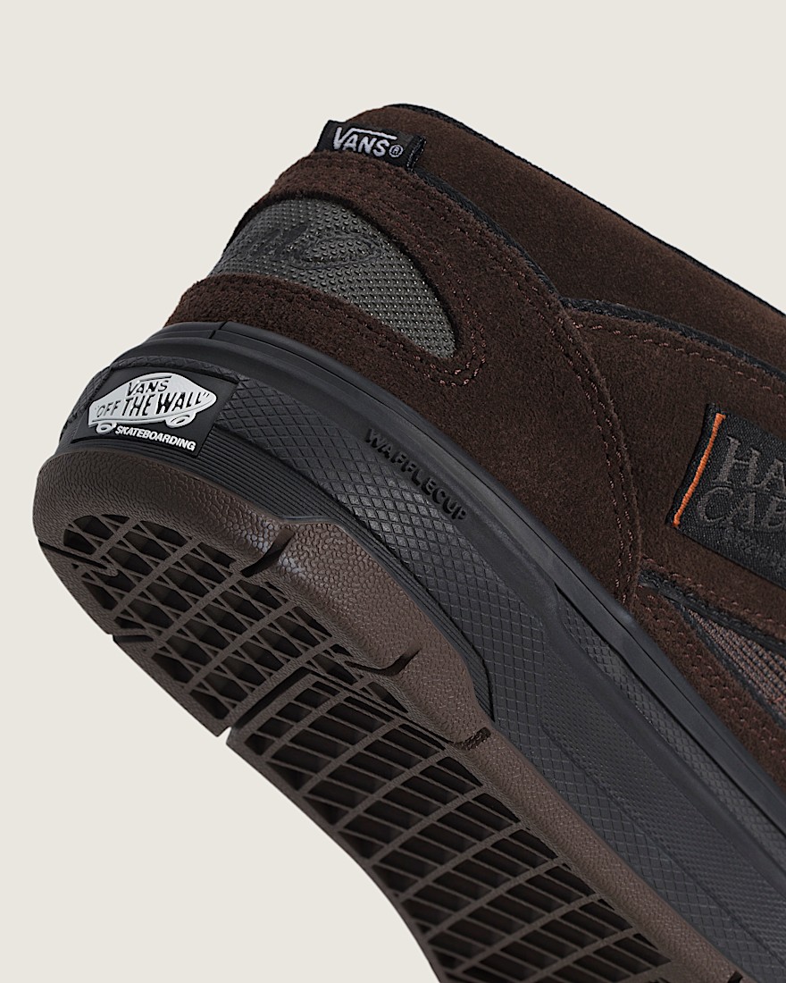 Skate Half Cab Wafflecup Shoe VANS Translucent Sidewall Black Blue ALT6