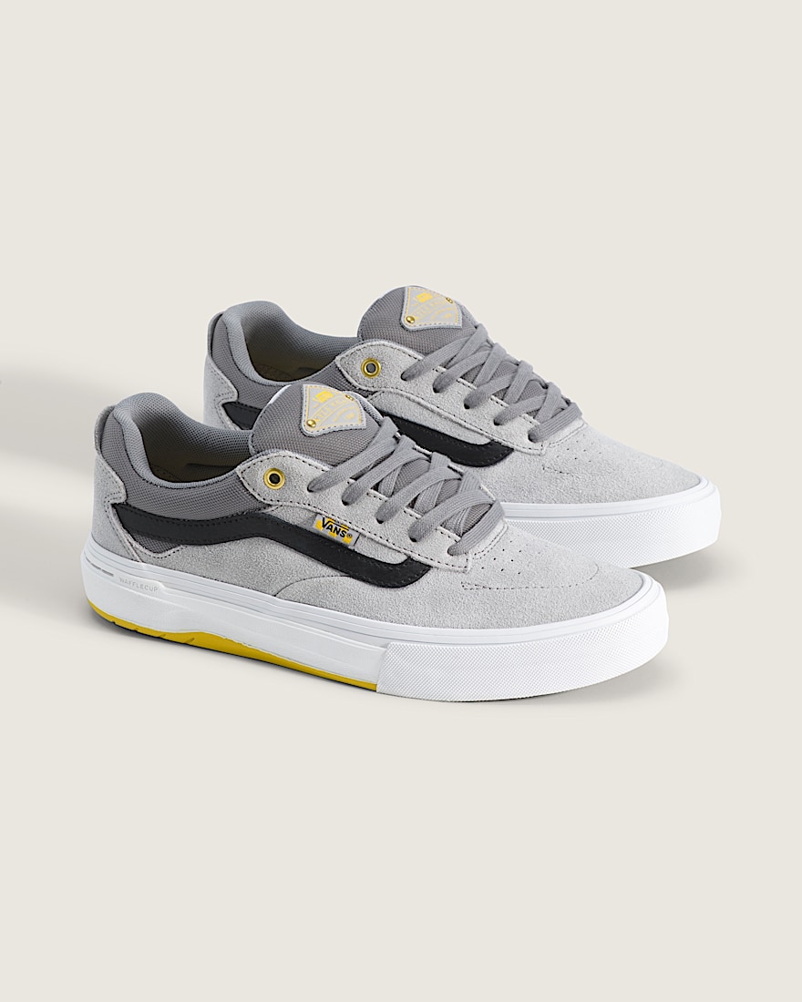 Skate Kyle Walker Wafflecup Shoe VANS Field Daze Silver Pine ALT1