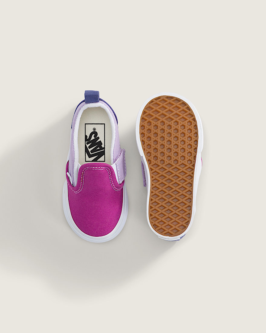 Toddler Classic SlipOn V Shoe VANS Pink  Purple ALT2