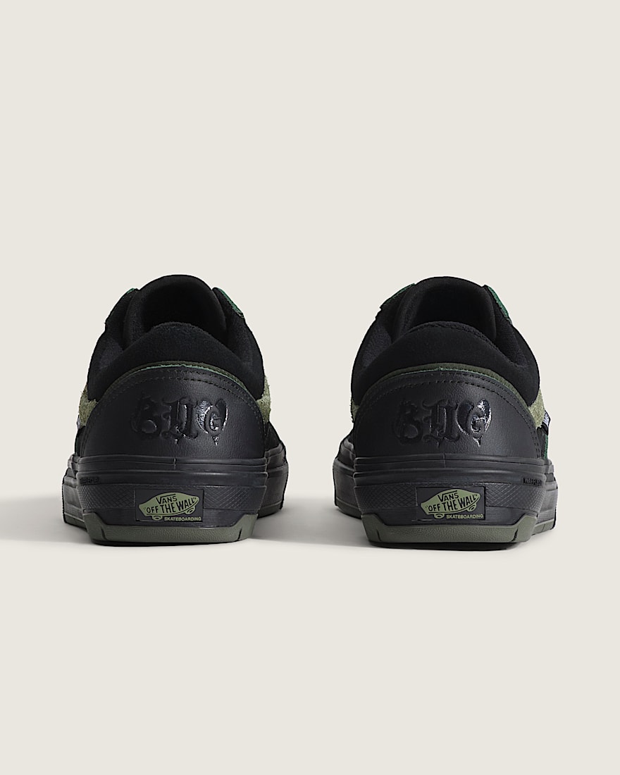 Skate Old Skool Wafflecup Shoe VANS Green  Black ALT3