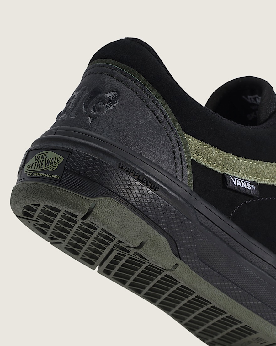 Skate Old Skool Wafflecup Shoe VANS Green  Black ALT6