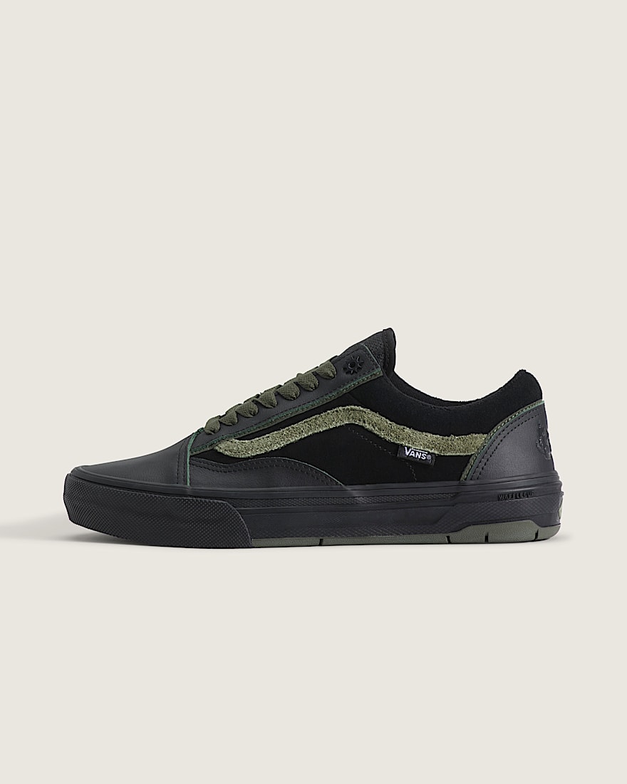Skate Old Skool Wafflecup Shoe VANS Green  Black HERO