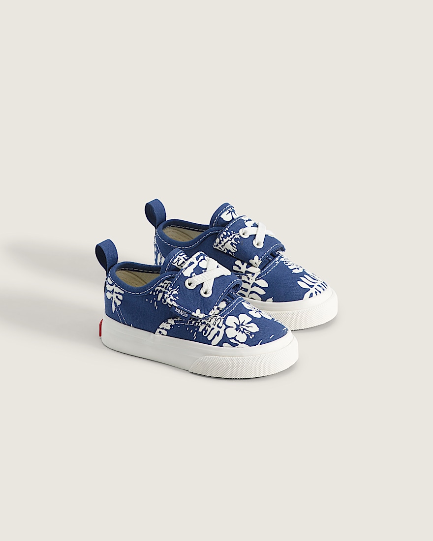 Toddler Authentic Elastic V Shoe VANS Blue ALT1