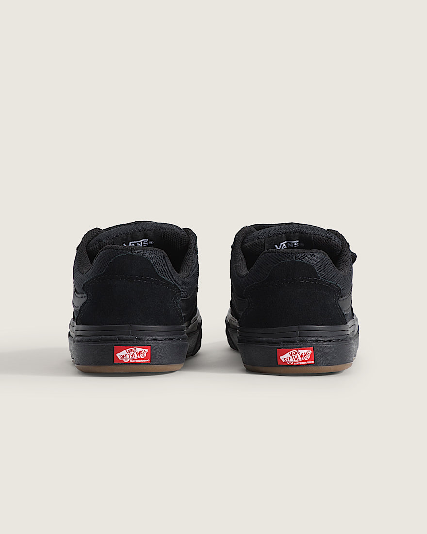 Little Kids Skate Kyle Walker Wafflecup V Shoe VANS Blackout Black ALT3