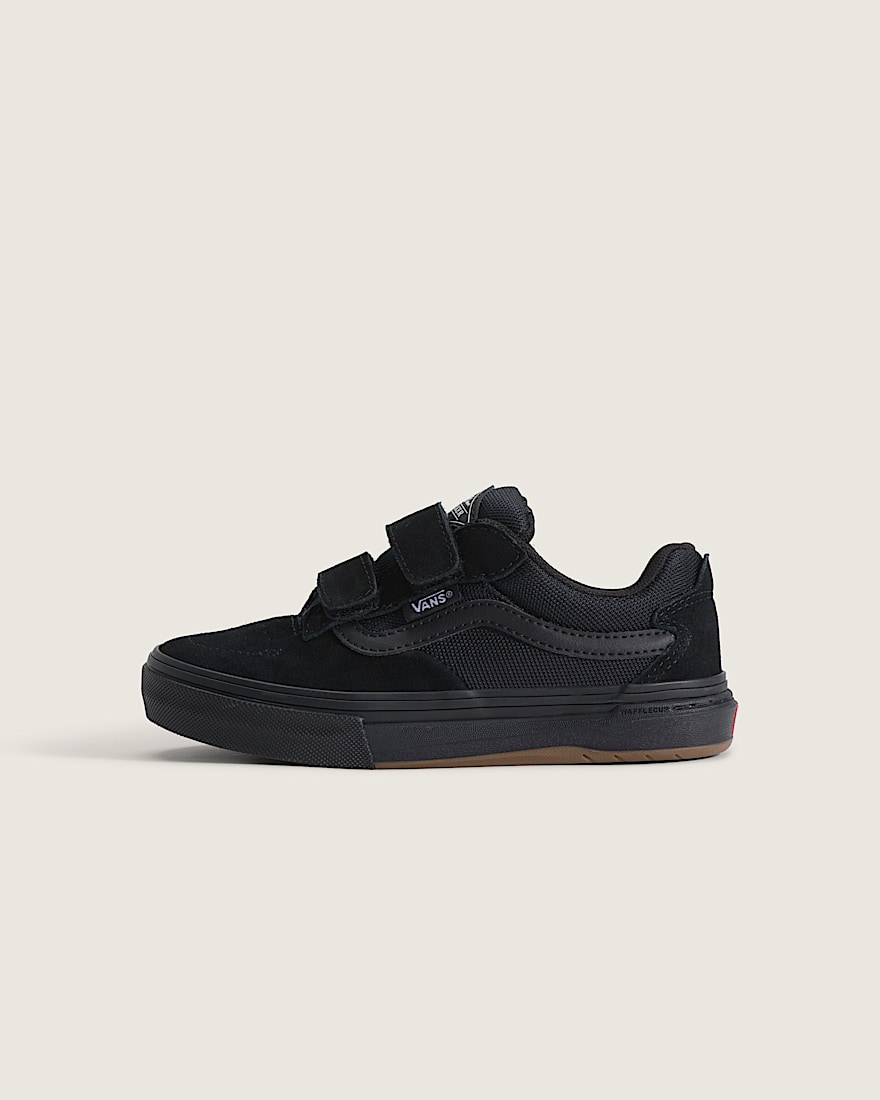 Little Kids Skate Kyle Walker Wafflecup V Shoe VANS Blackout Black HERO
