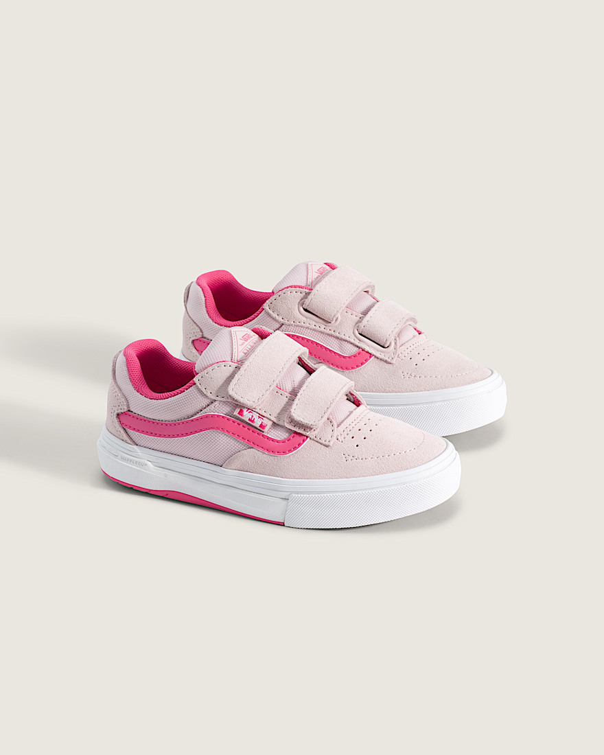 Little Kids Skate Kyle Walker Wafflecup V Shoe VANS Pale Petal Pink ALT1