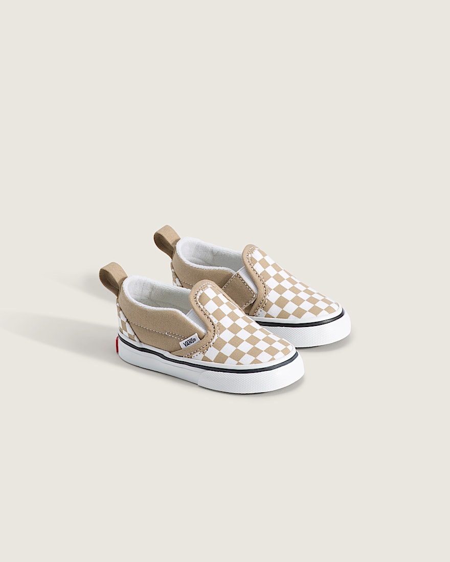 Toddler Classic SlipOn V Shoe VANS Color Theory Checkerboard Incense ALT1