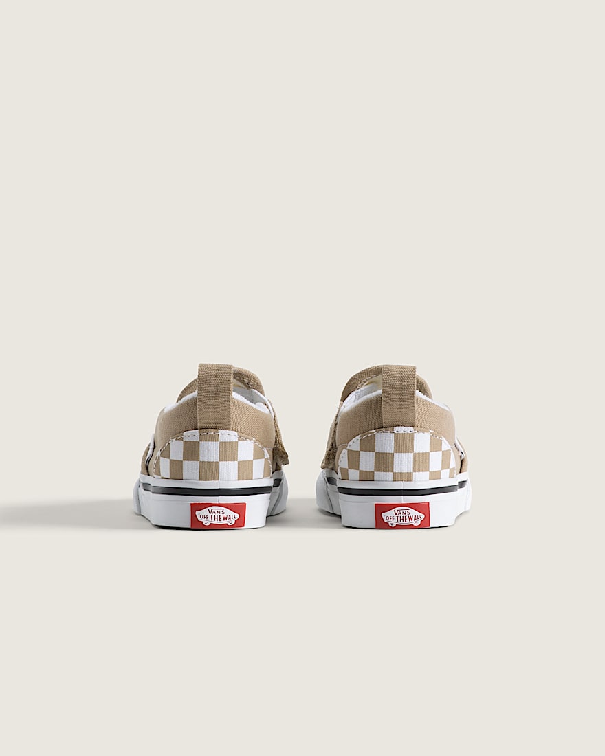 Toddler Classic SlipOn V Shoe VANS Color Theory Checkerboard Incense ALT3