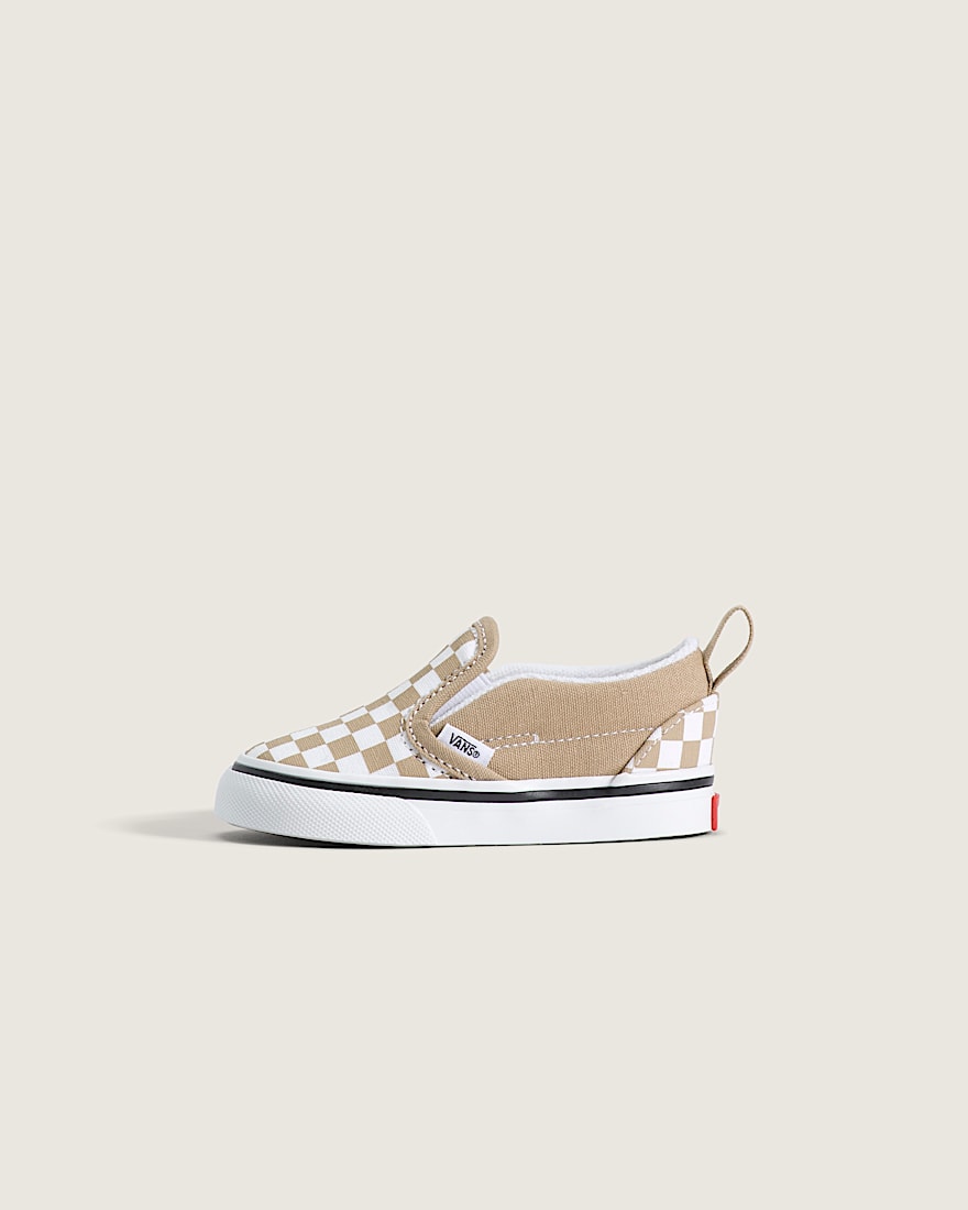Toddler Classic SlipOn V Shoe VANS Color Theory Checkerboard Incense HERO