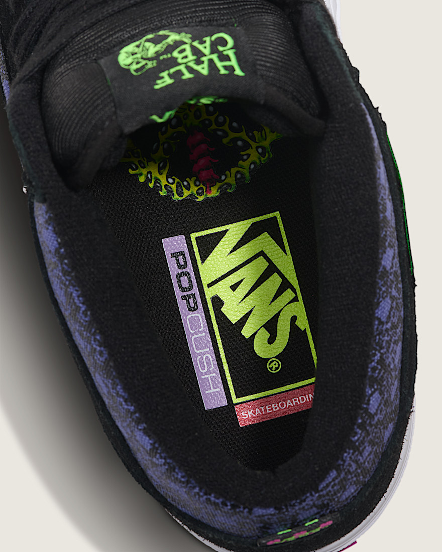 Skate Half Cab Shoe VANS Violet Purple  Black ALT4