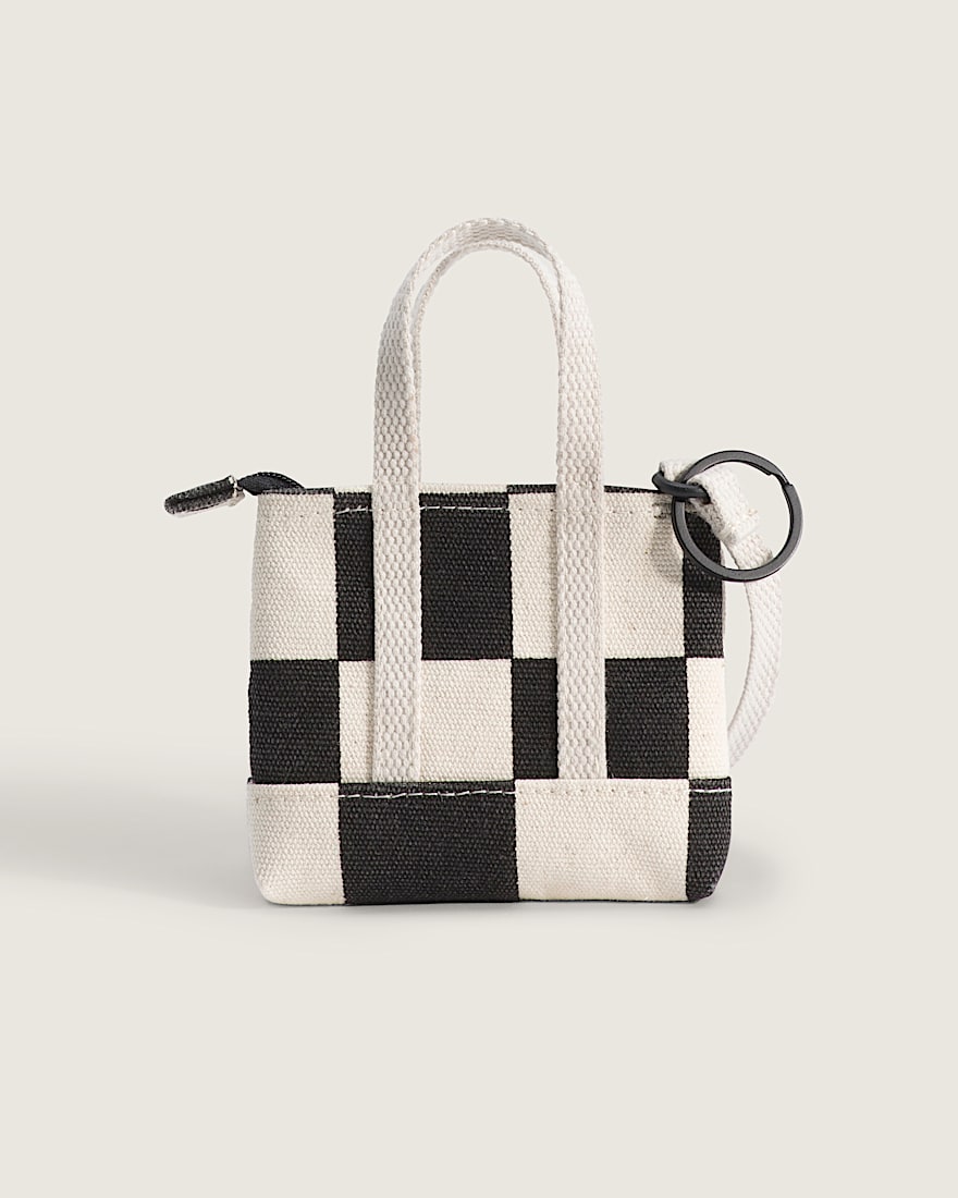 Micro Pergs Tote Bag Charm VANS BLACKNATURAL ALT1