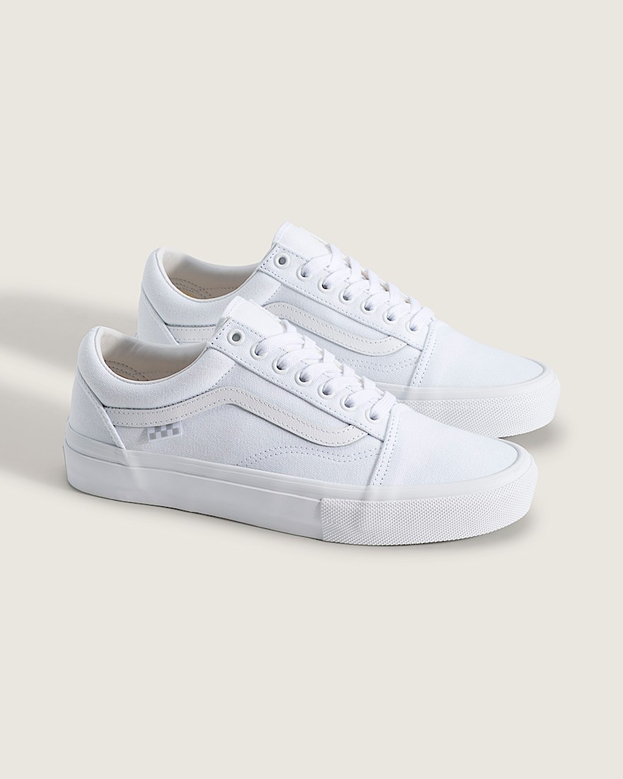 Skate Old Skool Shoe VANS True White ALT1