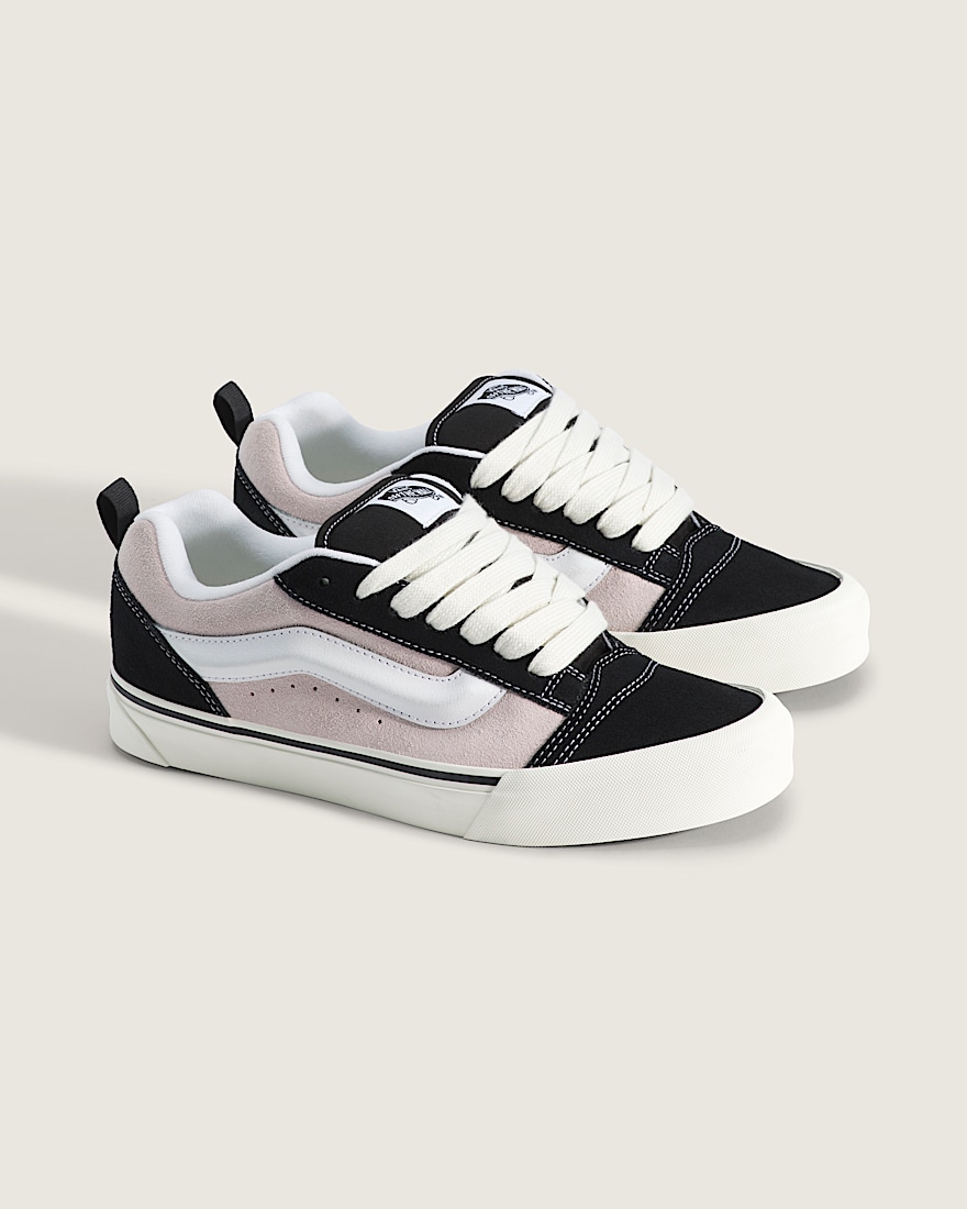 Knu Skool Shoe VANS Black Pale Petal Pink ALT1
