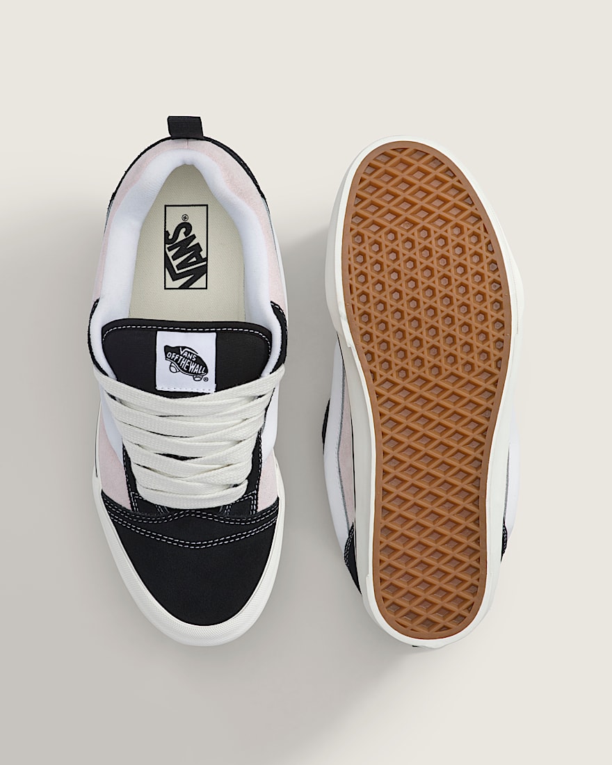 Knu Skool Shoe VANS Black Pale Petal Pink ALT2