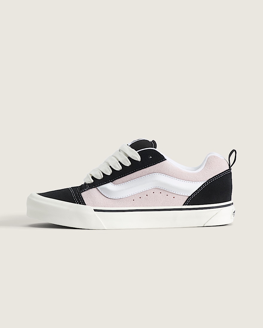 Knu Skool Shoe VANS Black Pale Petal Pink HERO