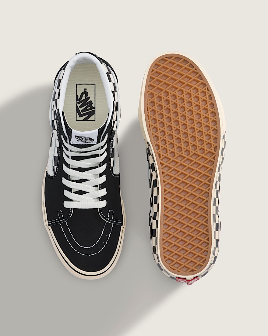 Sk8Hi Shoe VANS Black White ALT2