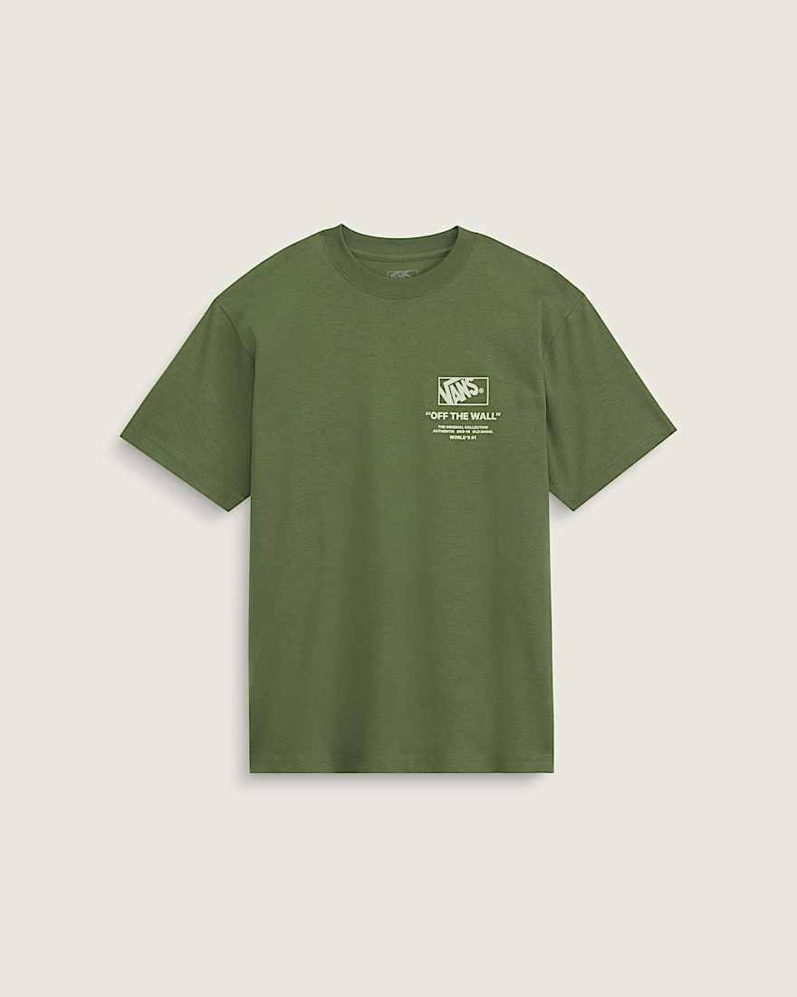 Stacked Hi TShirt VANS Green Balsam ALT1