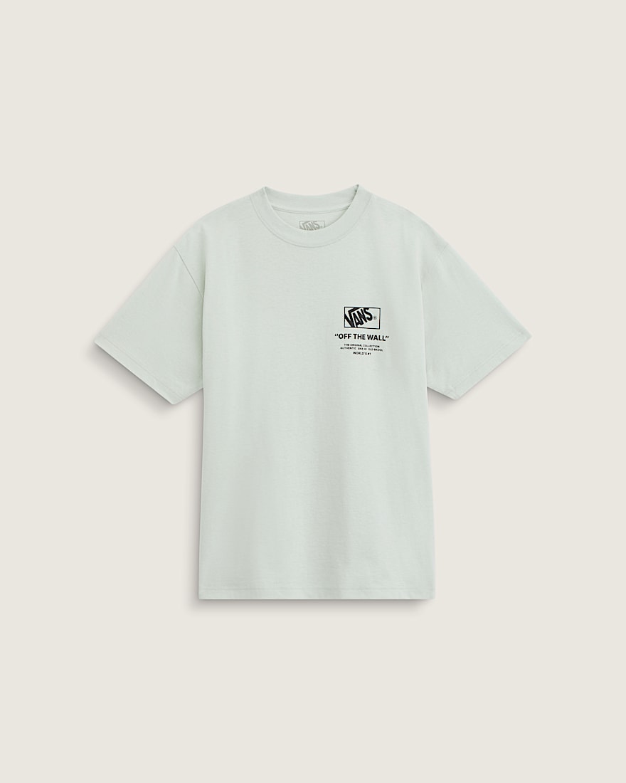 Stacked Hi TShirt VANS Dusty Mint Green ALT1