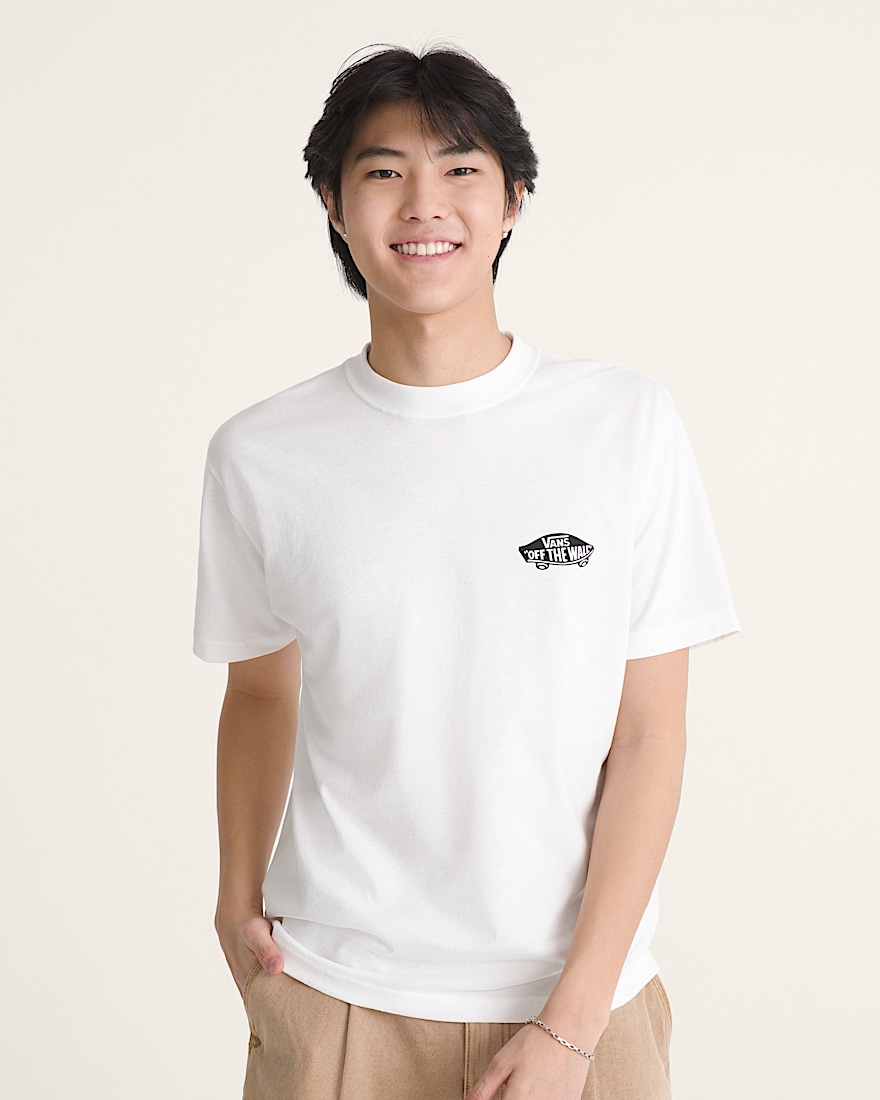 Double Standard TShirt VANS White  Black ALT2