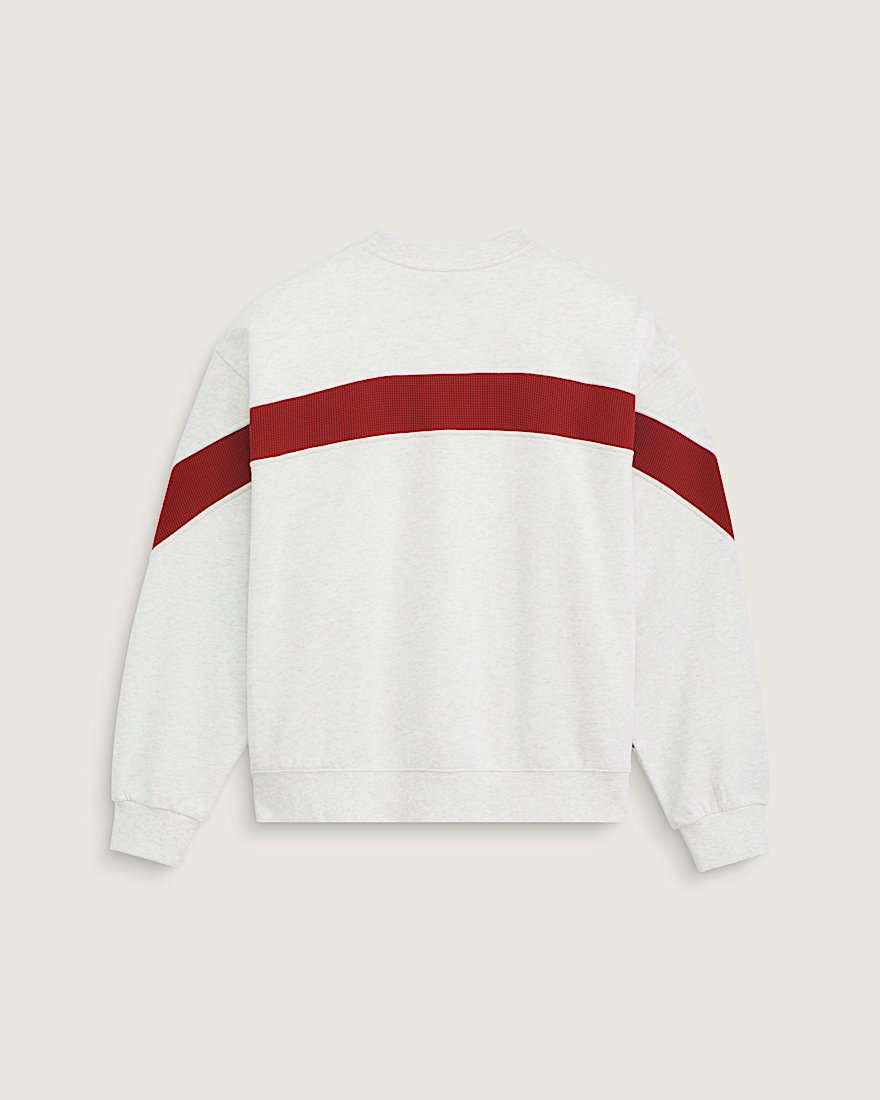 Retro Sport Crewneck Sweatshirt VANS Ash Heather Grey ALT1