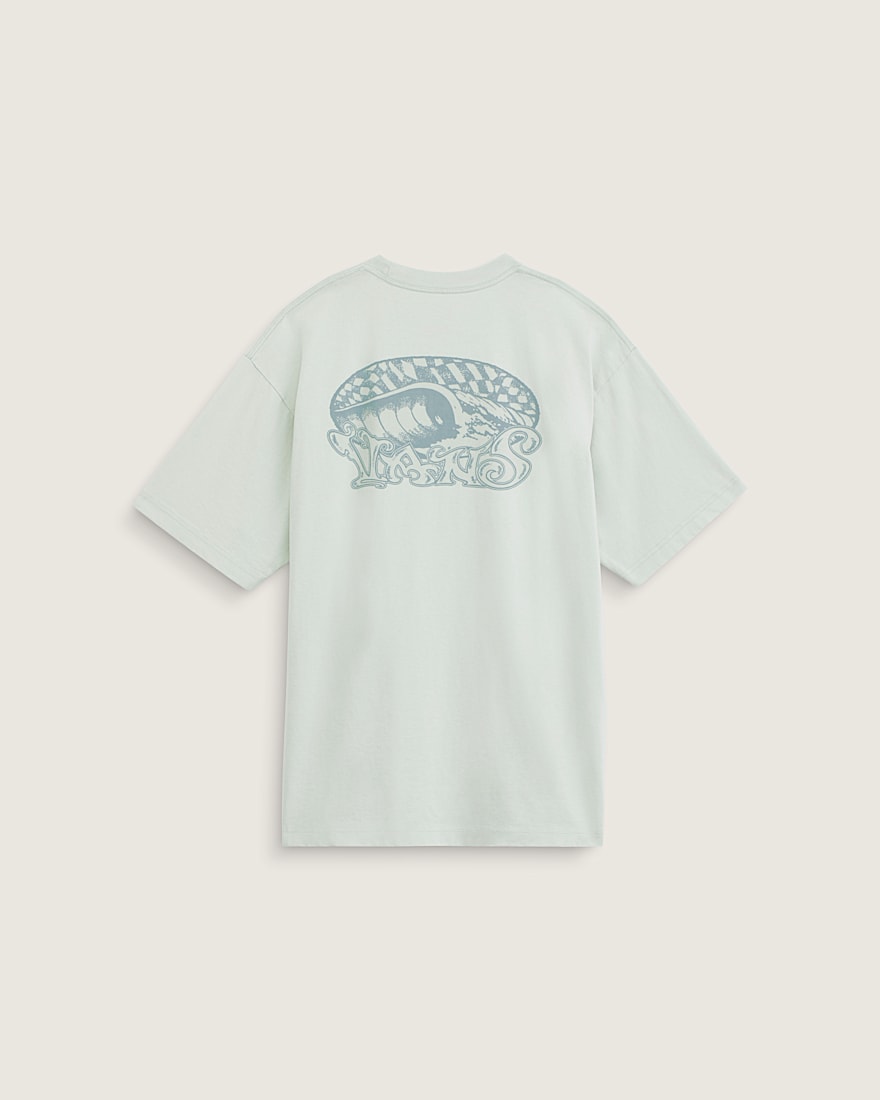 Check Overhead TShirt VANS Dusty Mint Green HERO