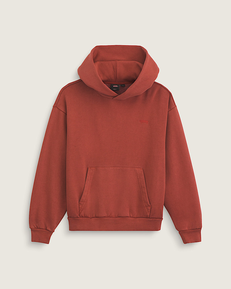 Salton Washed Pullover Hoodie VANS Poppy Ember Red HERO