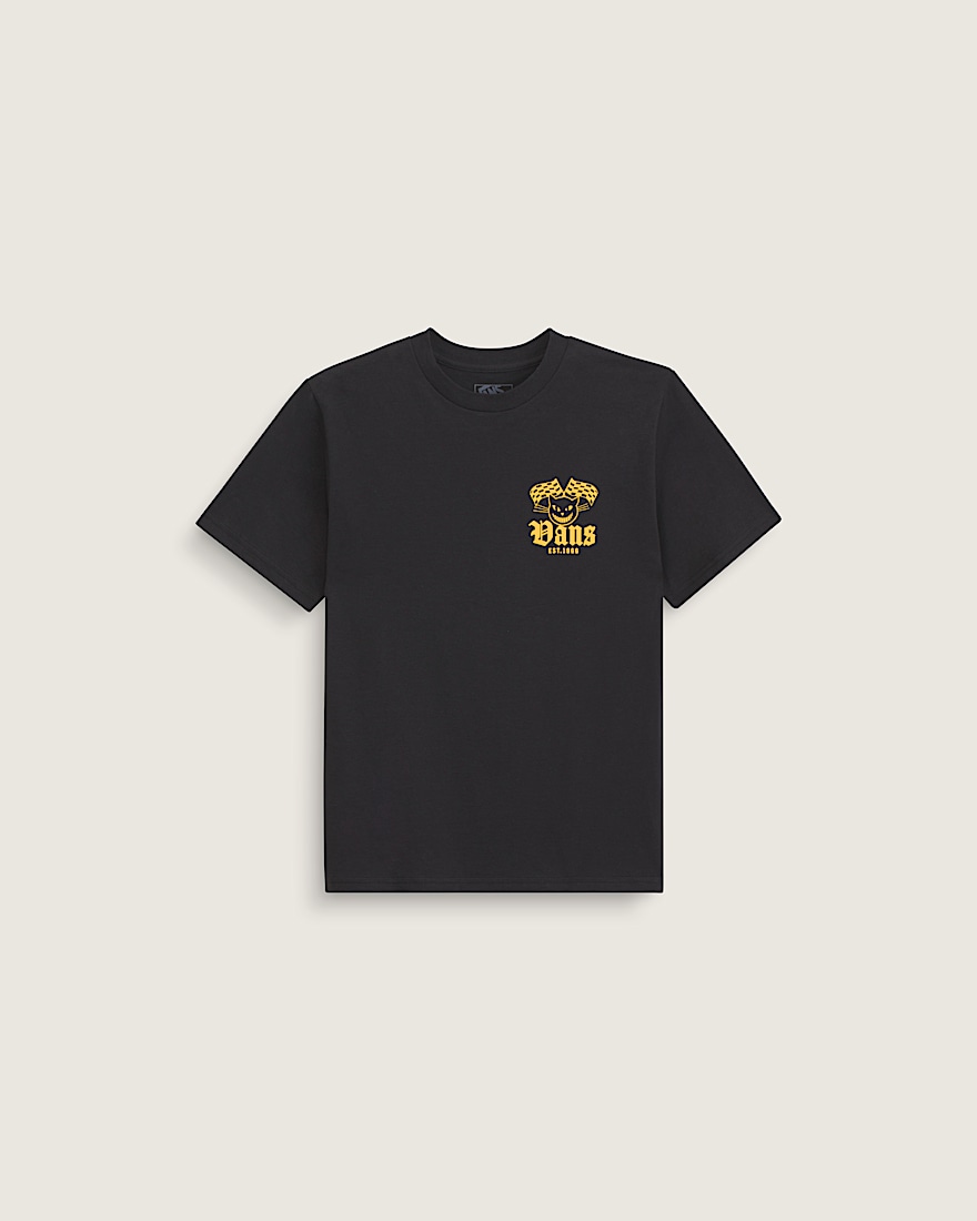 Kids Cat Club TShirt VANS Black ALT1