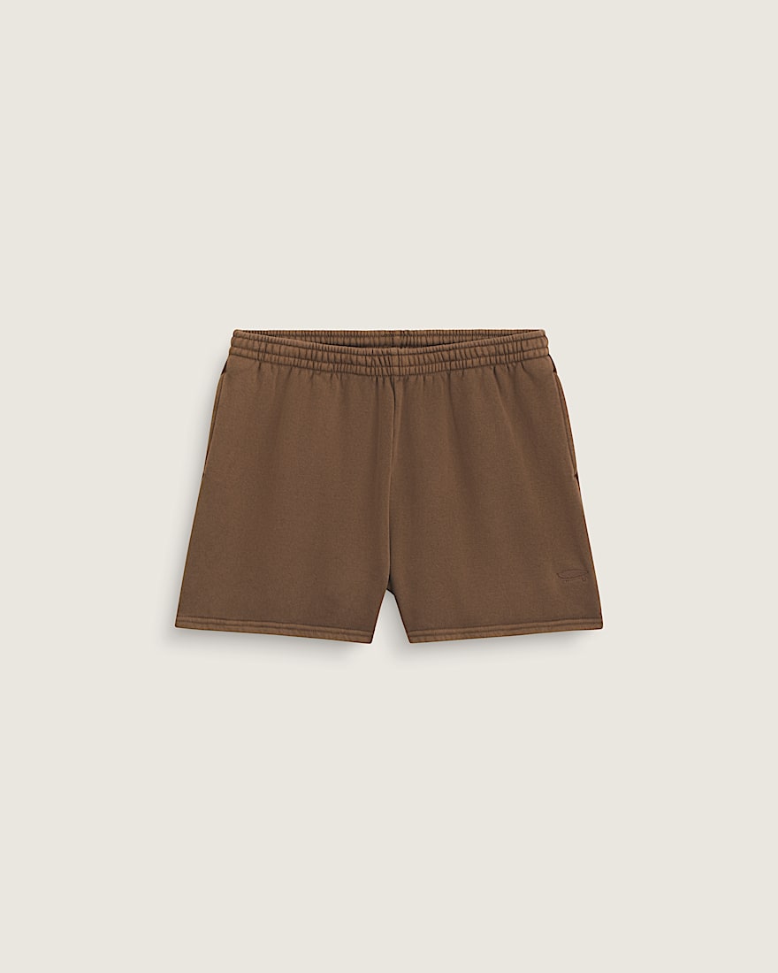 Salton Washed Fleece Short VANS Vintage Cocoa Brown HERO