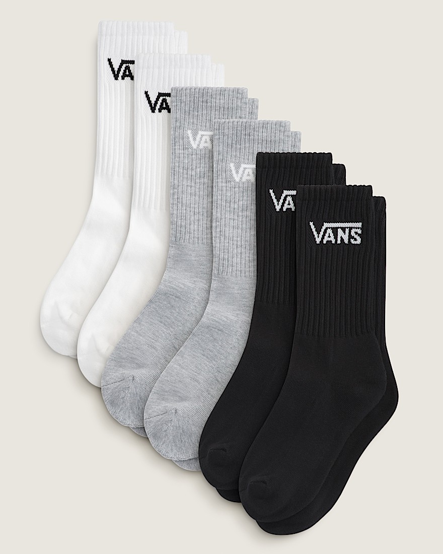 Classic Crew VANS WHITEBLACKHEATHER GREY HERO
