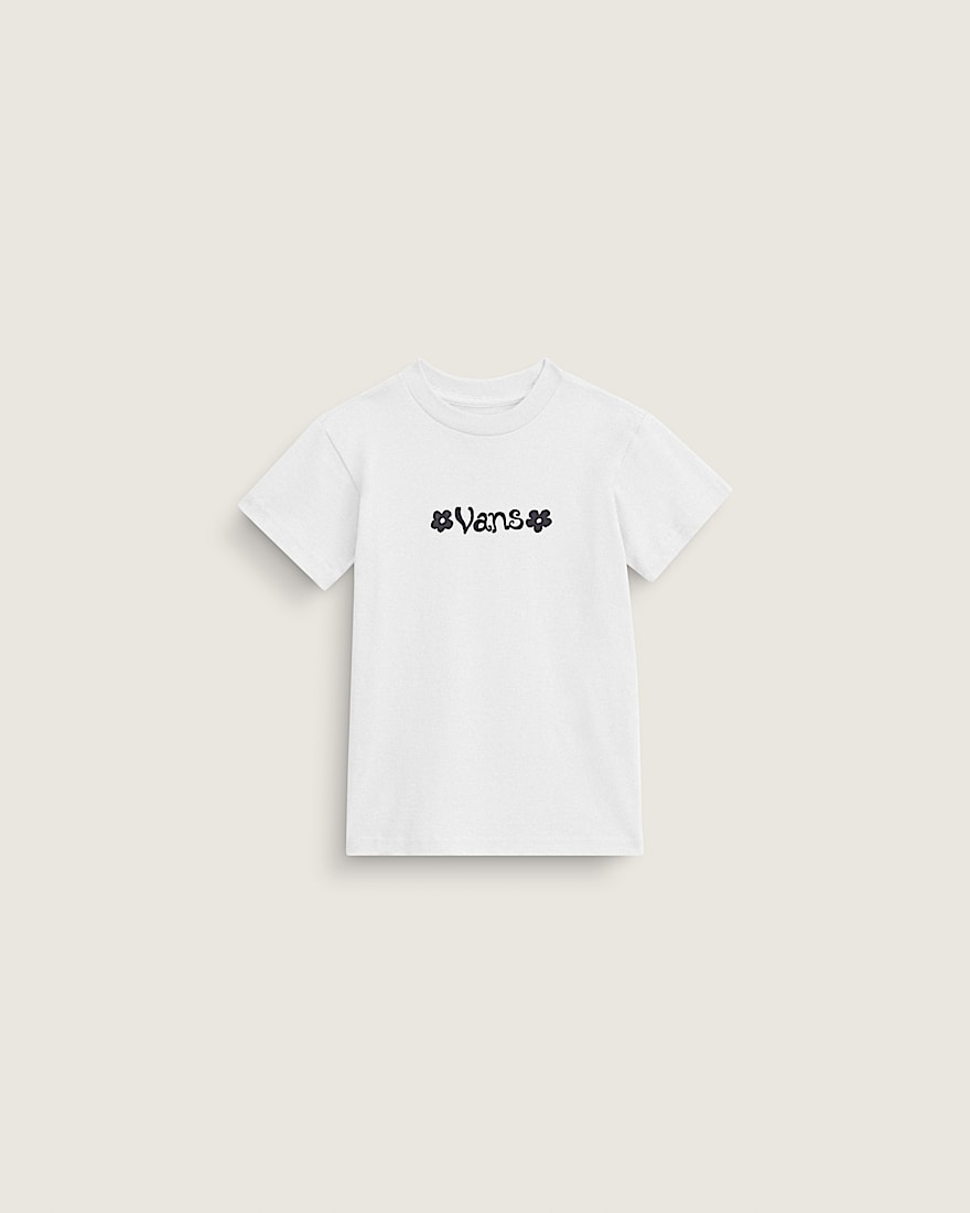 Little Kids Cozy Vibes Only TShirt VANS White ALT1