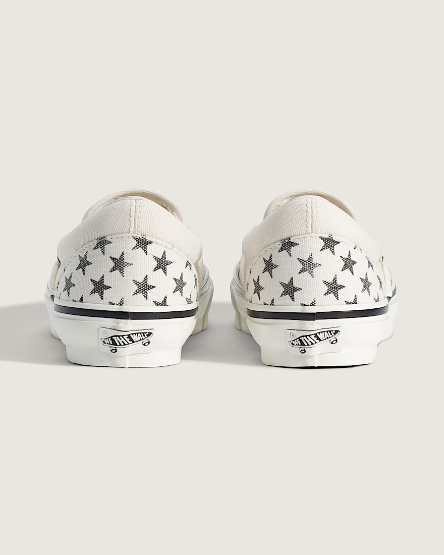 Premium Classic SlipOn Shoe VANS Marshmallow White  Black ALT3